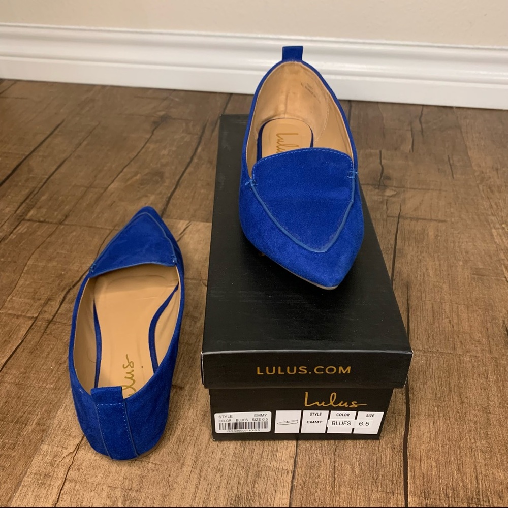Lulus Suede Pointed Loafers